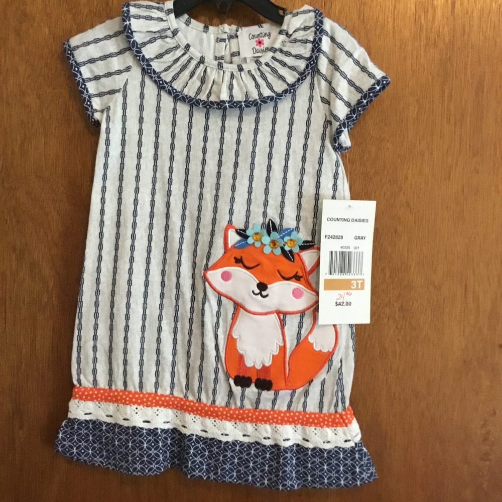 NWT 3T Counting Daisies summer Dress